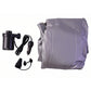 Electric air pump with car cable and valve adapters included