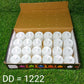 The complete 24-piece set of white LED tealight candles for home decoration.