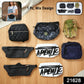 Adjustable strap multipurpose waist bag for travel and outdoor activities