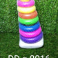 Teddy bear-shaped stacking rings, a fun and engaging toddler educational toy.