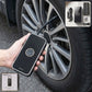 Wireless rechargeable tyre air pump with digital display for cars and bicycles