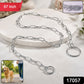 Pack of durable stainless steel dog chain leashes