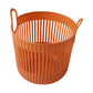 Storage basket on white background for display