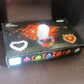 Flameless LED tea light candles in a vibrant festive setting.