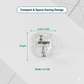 Waterproof plastic self adhesive wall hook used in bathroom setting