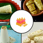 Plastic kulfi moulds neatly arranged for efficient freezer storage.