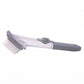 Dish scrub brush on white background showing design