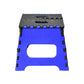 Versatile folding step stool providing a safe boost for both adults and kids.