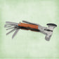 The handy hammer multitool with its redwood handle, an ideal gift for Dad.