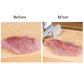Professional-grade meat tenderizer hammer, an essential kitchen tool.