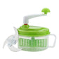 CookAura Manual Food Processor (Chop N Churn) displayed on a kitchen counter.