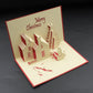 Collection of various 3D cards for special occasions like birthdays and anniversaries.