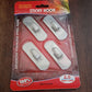 Packaging for Bathora's self-adhesive heavy-duty stainless steel hooks, ready for home use.