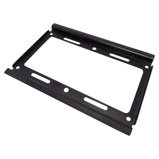 Side profile of the fixed TV mount bracket showing its slim design.