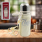 Cross-section view highlighting the double-wall stainless steel insulation of the bottle.