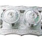 Elegant Mukhwas Dani Tray with a lid, showcasing its decorative multi-storage design.