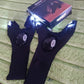 Detailed view of the LED flashlight glove highlighting its integrated light design.
