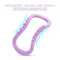 Yoga and Pilates ring for effective muscle relaxation.