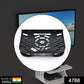  set top box holder, designed for space-saving organization of media devices.