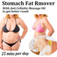 Set of three distinct interchangeable and washable pads for the body massager.