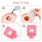 Pink Hot Water Bag displayed with its secure cap, highlighting leak-proof design.