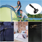 Detailed view of the detachable zipper slider's robust alloy mechanism and non-slip handle.