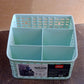 Multipurpose organizer placed on office workspace for clutter-free desk