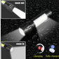 Mini LED torch light illuminating a dark space for versatile use.