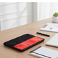 Rear view of the laptop sleeve, showing its minimalist design.