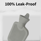 Infographic showing hot and cold therapy benefits of the versatile hot water bag.