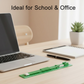 Individual items of the school supply set, highlighting quality.
