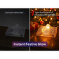 The Iceberg Night Light in a home setting, providing a subtle and modern light source.