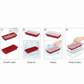 Ice Cube Tray with 2-in-1 Compartment – Leakproof & Durable Design