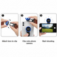 Wide-angle lens showcasing expanded field of view on smartphone display