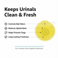 Neutral image of product packaging for urinal deodorizer mat