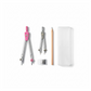 Complete 4-in-1 geometry compass kit for students designed for accurate drawing