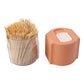 Automatic pop-up toothpick holder with stylish appearance