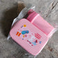 A mix of colourful leak-proof lunch boxes from Lunchie Bunchie, showcasing variety.