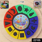 Educational puzzle toy set for kids in colorful packaging