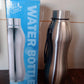 Portable stainless steel water bottle for hot and cold beverages