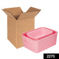 Organivo smart storage baskets in varying sizes, perfect for shelves.