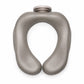 White background hot water bottle showing size and design