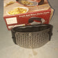 Stainless steel garlic press showing its large capacity and easy-clean design for kitchen efficiency.