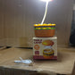 Packaging box for the Indo Glow burger LED night lamp.