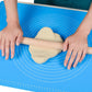 Clear circular and linear measurement guides visible on the silicone rolling mat.