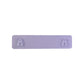 White adhesive hook with no drilling required for wall hanging