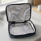 Luggage organizing travel pouch displayed