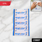 Close-up of BrightAid medicated adhesive bandages packaging.