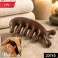 Ergonomic wooden scalp massager comb for relaxation and hair care