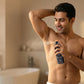 Fragrance application using men's perfume spray